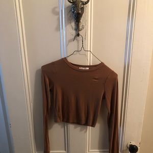 Long Sleeve Crop Top